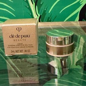 Clé de Peau Beauté Eye Contour Cream Supreme 2mL Mini Travel Size NWT